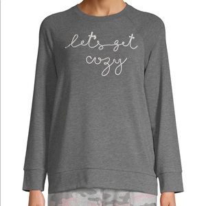 Secret Treasures “Lets Get Cozy” Loungewear Top